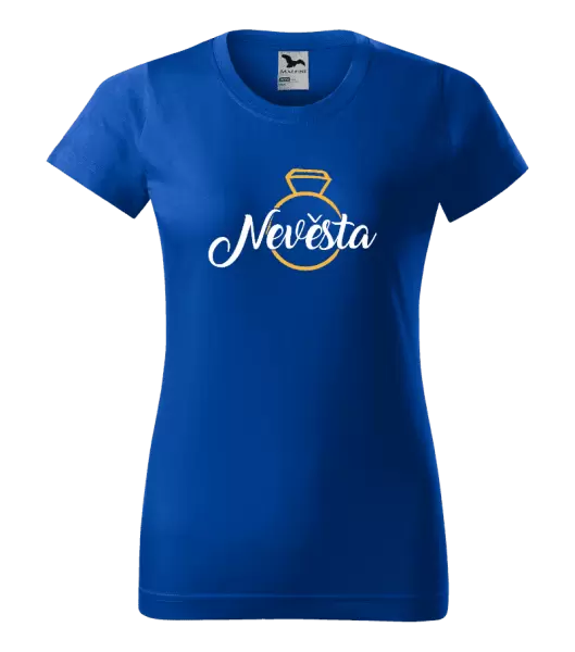 Dámské tričko Nevěsta - zlatý prsten