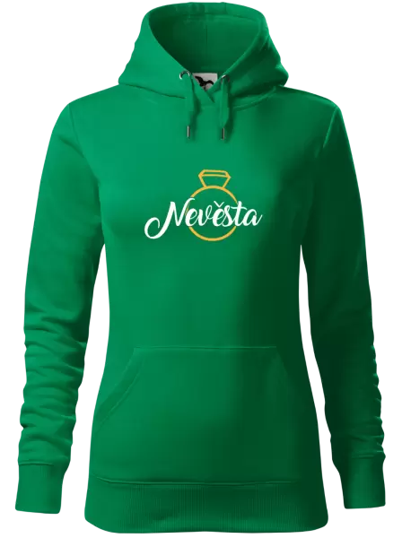 Dámská mikina Nevěsta - zlatý prsten