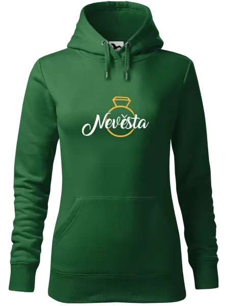 Dámská mikina Nevěsta - zlatý prsten