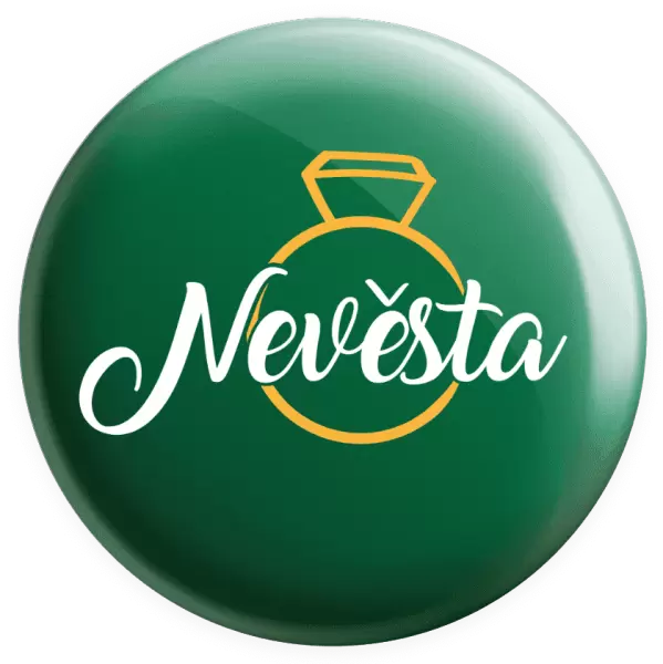 Placka Nevěsta - zlatý prsten