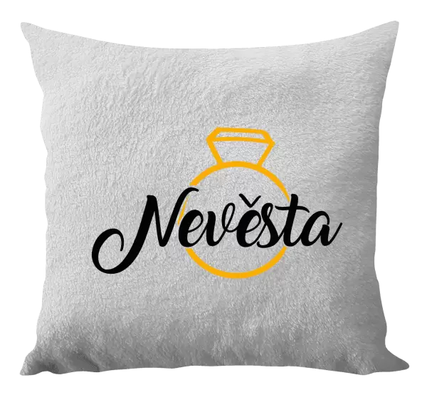Polštář Nevěsta - zlatý prsten