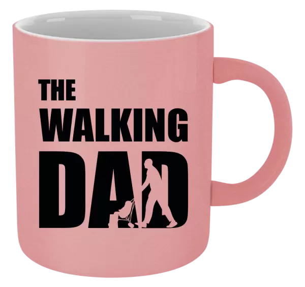 Metalický hrnek The Walking Dad