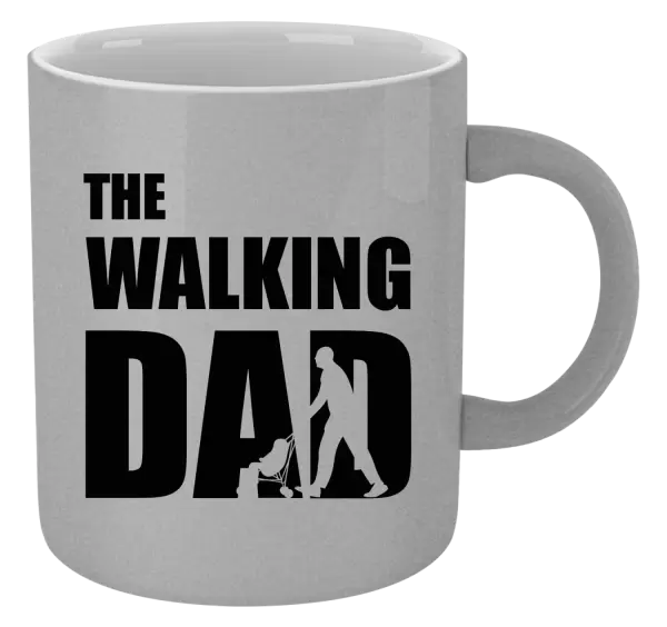 Metalický hrnek The Walking Dad