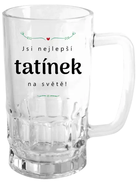 Půllitr Jsi nejlepší tatínek na světě