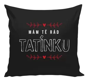 Polštář Mám tě rád tatínku