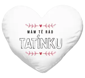 Polštář Mám tě rád tatínku