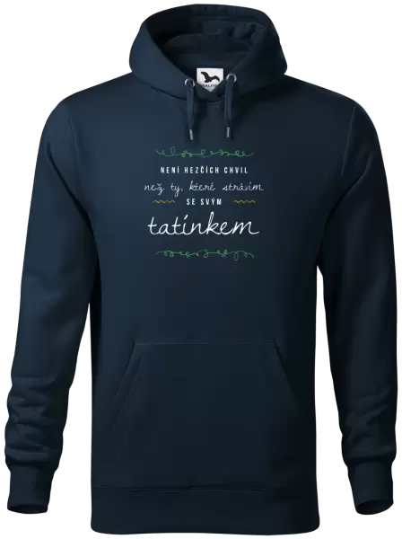 Pánská mikina Není hezčích chvil, než ty které strávím se svým tatínkem