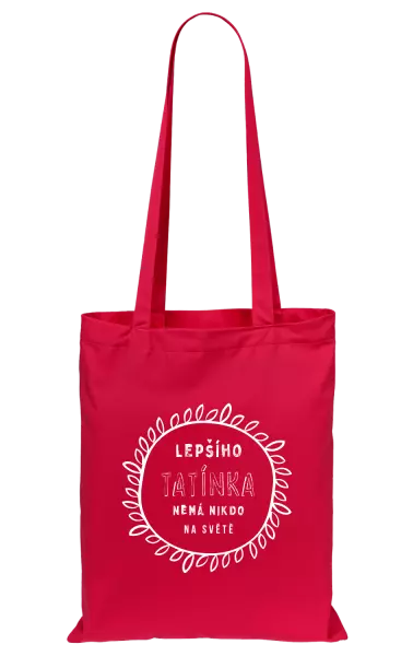 Látková taška Lepšího tatínka nemá nikdo na světě