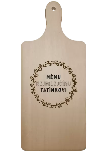 Prkénko Mému nejmilejšímu tatínkovi
