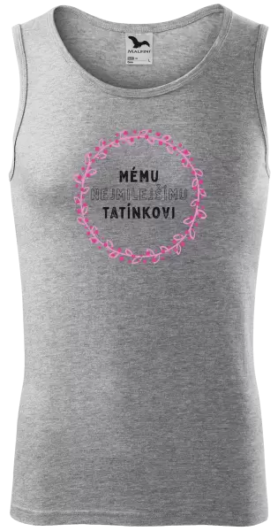 Pánské tílko Mému nejmilejšímu tatínkovi