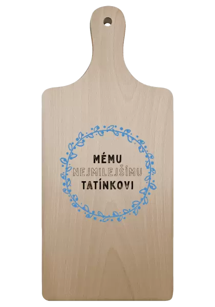 Prkénko Mému nejmilejšímu tatínkovi