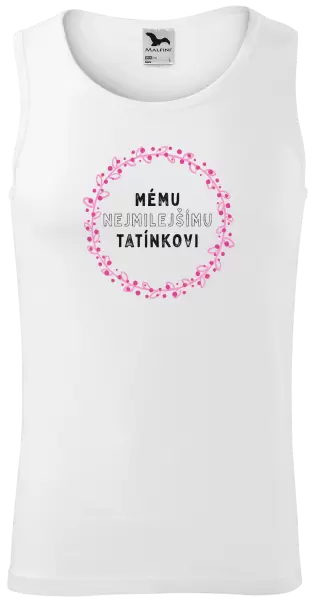 Pánské tílko Mému nejmilejšímu tatínkovi