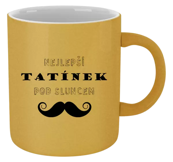 Metalický hrnek Nejlepší tatínek pod sluncem