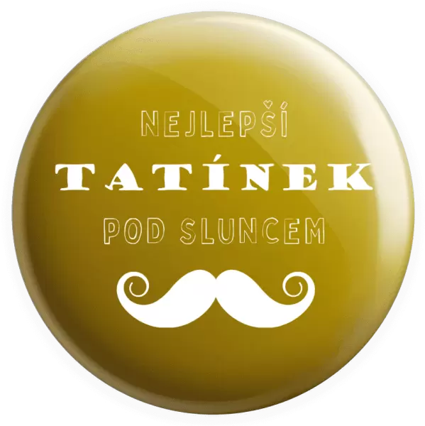 Placka Nejlepší tatínek pod sluncem