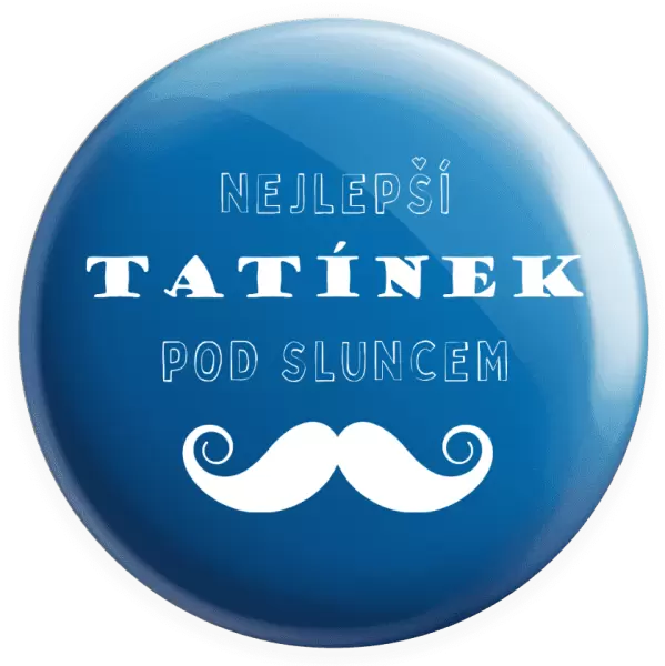 Placka Nejlepší tatínek pod sluncem
