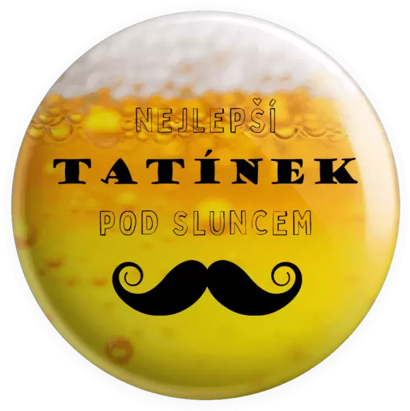 Placka Nejlepší tatínek pod sluncem