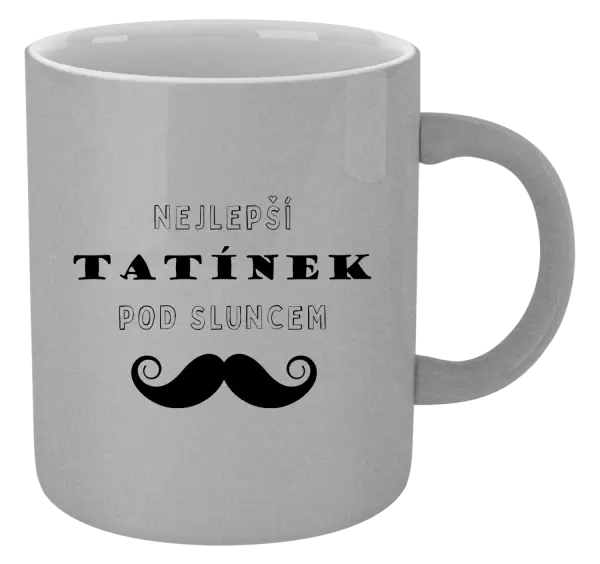 Metalický hrnek Nejlepší tatínek pod sluncem