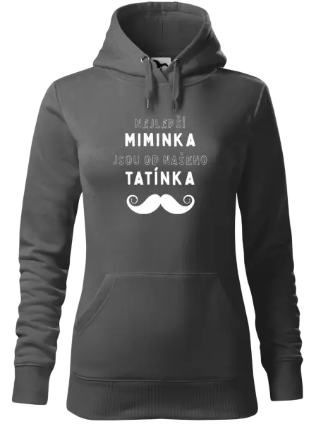 Dámská mikina Nejlepší miminka, jsou od našeho tatínka