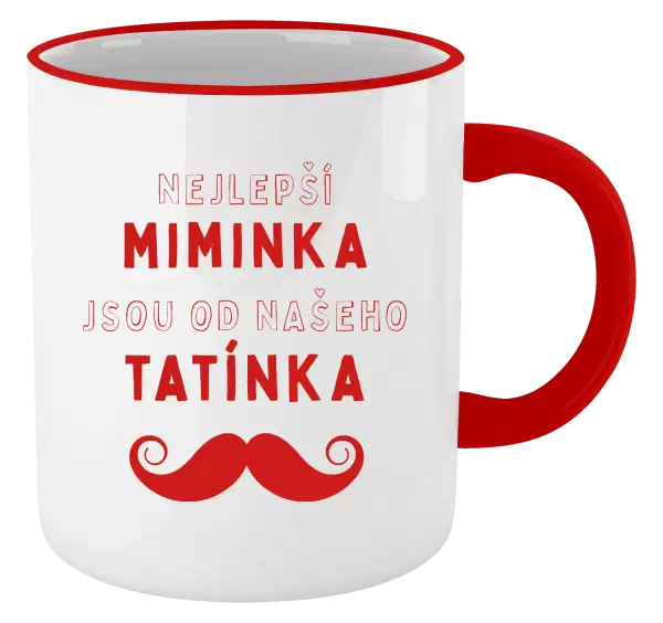 Hrnek Nejlepší miminka, jsou od našeho tatínka