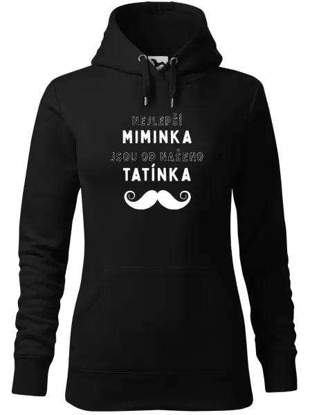 Dámská mikina Nejlepší miminka, jsou od našeho tatínka