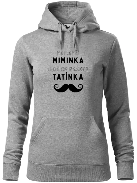Dámská mikina Nejlepší miminka, jsou od našeho tatínka