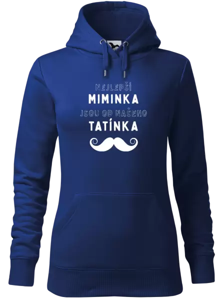 Dámská mikina Nejlepší miminka, jsou od našeho  tatínka