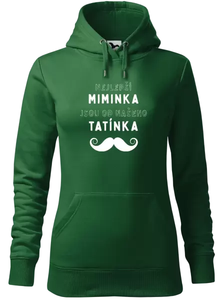 Dámská mikina Nejlepší miminka, jsou od našeho  tatínka