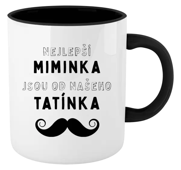 Hrnek Nejlepší miminka, jsou od našeho tatínka