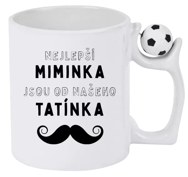 Hrnek Nejlepší miminka, jsou od našeho tatínka