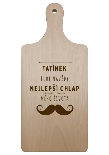 Prkénko Tatínek bude navždy nejlepší chlap mého života