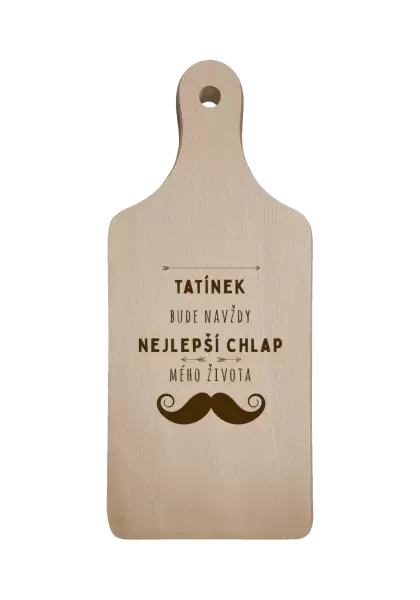 Prkénko Tatínek bude navždy nejlepší chlap mého života