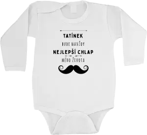 Dětské body Tatínek bude navždy nejlepší chlap mého života