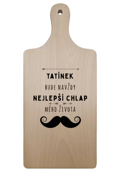 Prkénko Tatínek bude navždy nejlepší chlap mého života