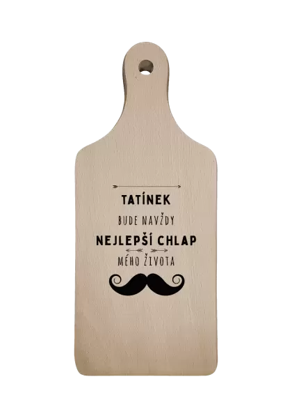 Prkénko Tatínek bude navždy nejlepší chlap mého života