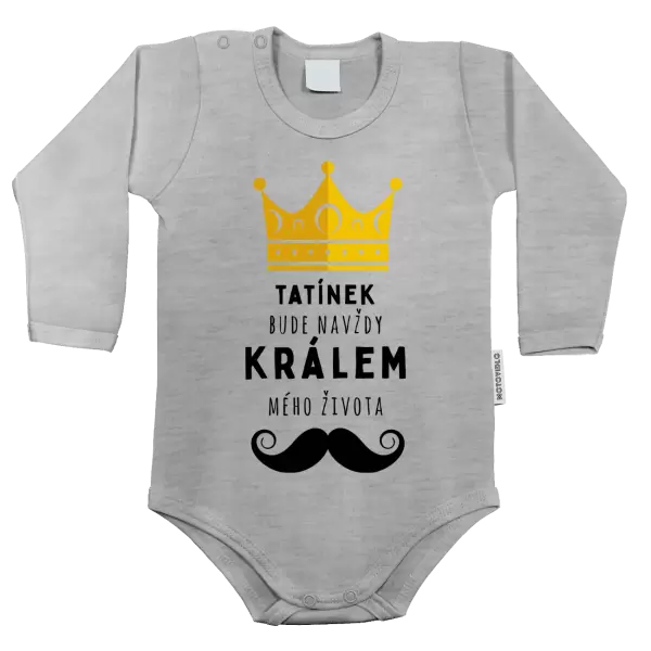 Dětské body Tatínek bude navždy králem mého života