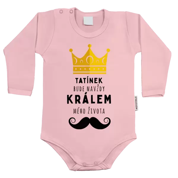 Dětské body Tatínek bude navždy králem mého života