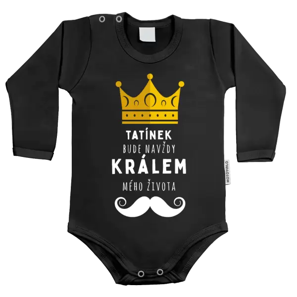 Dětské body Tatínek bude navždy králem mého života