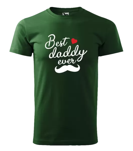 Pánske tričko Best daddy ever