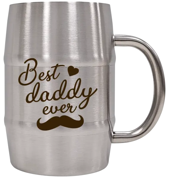 Nerezový chladicí půllitr Best daddy ever
