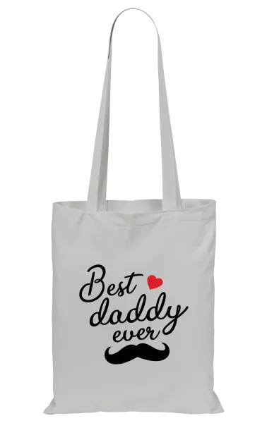 Látková taška Best daddy ever