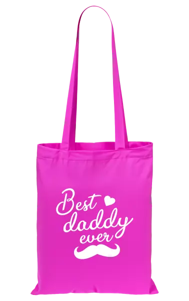 Látková taška Best daddy ever