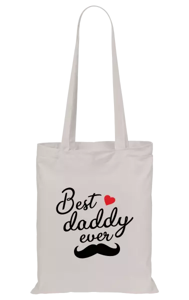 Látková taška Best daddy ever