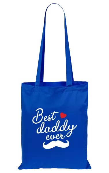 Látková taška Best daddy ever