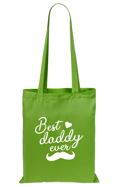 Látková taška Best daddy ever