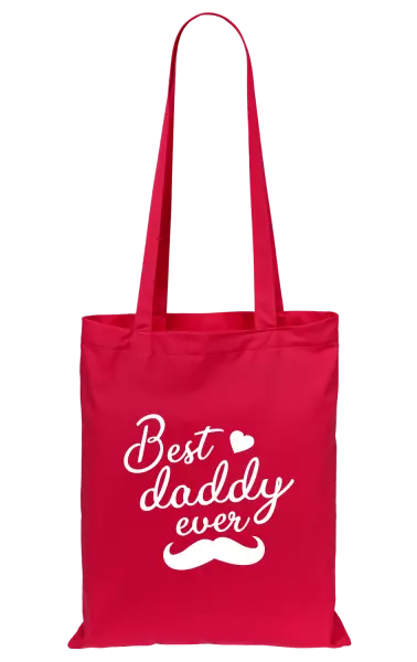Látková taška Best daddy ever