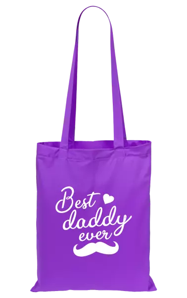 Látková taška Best daddy ever