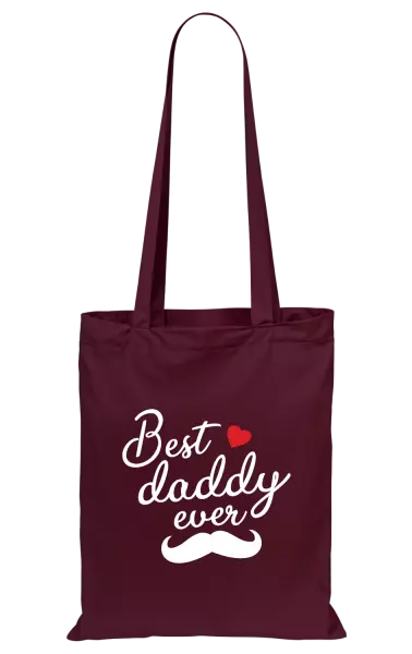 Látková taška Best daddy ever