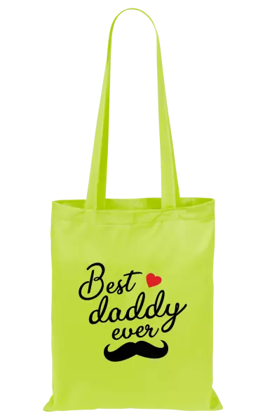 Látková taška Best daddy ever