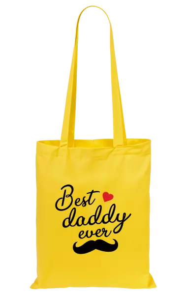Látková taška Best daddy ever