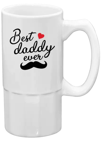 Půllitr Best daddy ever